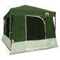 Preview: Camping-Zelt-Set mit Dach 2 pcs Grün Taffeta und Stoff
