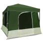 Preview: Camping-Zelt-Set mit Dach 2 pcs Grün Taffeta und Stoff