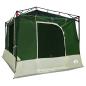 Preview: Camping-Zelt-Set mit Dach 2 pcs Grün Taffeta und Stoff