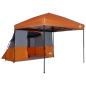 Preview: Camping-Zelt-Set mit Dach 2 pcs Orange Taffeta und Stoff