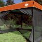 Preview: Camping-Zelt-Set 2 pcs Grau und Orange Taffeta und Stoff