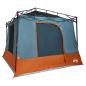 Preview: Camping-Zelt-Set 2 pcs Grau und Orange Taffeta und Stoff