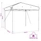 Preview: Camping-Zelt-Set 2 pcs Grau und Orange Taffeta und Stoff