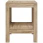 Preview: Badezimmer-Beistelltisch 45x35x45 cm Massivholz Teak