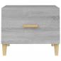 Preview: Couchtische 2 Stk. Grau Sonoma 50x50x40 cm Holzwerkstoff
