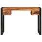 Preview: Schreibtisch mit 2 Schubladen 110x50x77 cm Massivholz Akazie