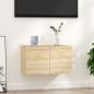 Preview: ARDEBO.de - Wandschrank Sonoma-Eiche 60x36,5x35 cm Holzwerkstoff