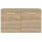 Preview: Wandschrank Sonoma-Eiche 60x36,5x35 cm Holzwerkstoff