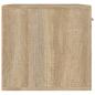 Preview: Wandschrank Sonoma-Eiche 60x36,5x35 cm Holzwerkstoff