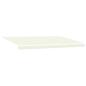 Preview: Markisenrahmen Creme 500 x 300 cm Polyester mit PU-Beschichtung