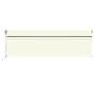 Preview: Markise Automatisch Einziehbar mit Volant 5x3 m Creme