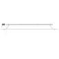 Preview: Markise Manuell mit LED Braun 450x300 cm