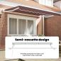 Preview: Markisenrahmen Braun 300 x 200 cm Polyester mit PU-Beschichtung