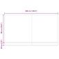 Preview: Einziehbare Markise Braun 400 x 200 cm Stoff