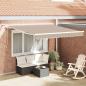 Preview: ARDEBO.de - Ausziehbare Markise Beige 300 x 250 cm Polyester