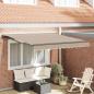 Preview: ARDEBO.de - Markisenrahmen Beige 300 x 250 cm Polyester mit PU-Beschichtung