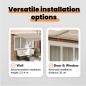 Preview: Markisenrahmen Beige 300 x 250 cm Polyester mit PU-Beschichtung