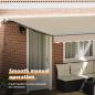 Preview: Einziehbare Markise Beige 450 x 300 cm Polyester und Stahl