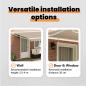 Preview: Markise Beige 450 x 300 x 165 cm Polyester und Metall