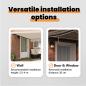 Preview: Einziehbare Markise Beige 450 x 350 cm Stoff