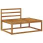 Preview: Outdoor-Sofagarnitur Massivholz Akazie Natur