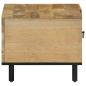 Preview: Couchtisch 80x50x40 cm Massivholz Mango