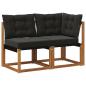 Preview: 2 stk. Outdoor Mittel- und Ecksofa Natur