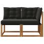 Preview: 2 stk. Outdoor Mittel- und Ecksofa Natur
