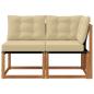 Preview: 2 stk. Outdoor Mittel- und Ecksofa Natur
