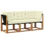 Preview: 3 stk. Outdoor Mittel- und Ecksofa Natur