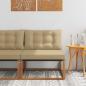 Preview: ARDEBO.de - Sectional Sofa Einheiten Massivholz Akazie Natur