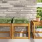 Preview: ARDEBO.de - Sitzkissen für Outdoor Grüne Blätter 40 x 40 x 8 cm