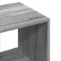 Preview: Kleiderschrank Grau Sonoma 80x40x110 cm Holzwerkstoff