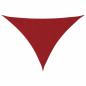 Preview: Sonnensegel Oxford-Gewebe Dreieckig 3x3x3 m Rot