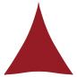 Preview: Sonnensegel Oxford-Gewebe Dreieckig 3x4x4 m Rot