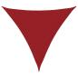 Preview: Sonnensegel Oxford-Gewebe Dreieckig 5x5x5 m Rot