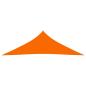 Preview: Sonnensegel Oxford-Gewebe Dreieckig 3,5x3,5x4,9 m Orange