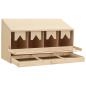 Preview: 4er Legenest 106x40x59 cm Massivholz Kiefer