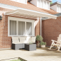 Preview: Markisenrahmen Beige 250 x 200 cm Polyester mit PU-Beschichtung