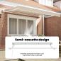 Preview: Markisenrahmen Beige 250 x 200 cm Polyester mit PU-Beschichtung