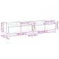 Preview: TV-Schrankset 3 pcs Schwarz Eichen-Optik 240 x 35 x 40 cm