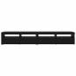 Preview: TV-Schrankset 3 pcs Schwarz Eichen-Optik 240 x 35 x 40 cm