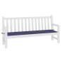 Preview: Gartenbank-Auflage Marineblau 200x50x3 cm Oxford-Gewebe