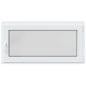 Preview: Kellerfenster Innenseite Farbe Weiß RISOR 120 x 60 cm