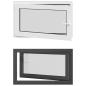 Preview: Kellerfenster Innenseite Farbe Weiß RISOR 100 x 60 cm