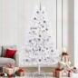 Preview: ARDEBO.de - Künstlicher Weihnachtsbaum Weiß 120 x 120 x 240 cm