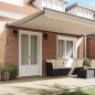 Preview: Markisenrahmen Beige 500 x 300 cm Polyester mit PU-Beschichtung