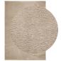 Preview: Teppich HUARTE Kurzflor Weich und Waschbar Sandfarben 120x170cm