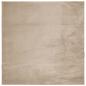 Preview: Teppich HUARTE Kurzflor Weich und Waschbar Sandfarben 160x160cm