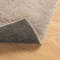 Preview: Teppich HUARTE Kurzflor Weich und Waschbar Sandfarben 160x160cm